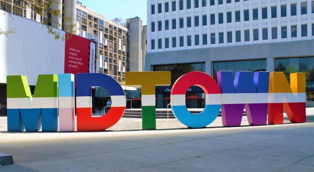 Impressive Mid-Downtown Residence Heart Of Peidmont Park アトランタ エクステリア 写真