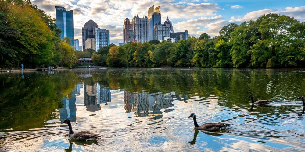 Impressive Mid-Downtown Residence Heart Of Peidmont Park アトランタ エクステリア 写真